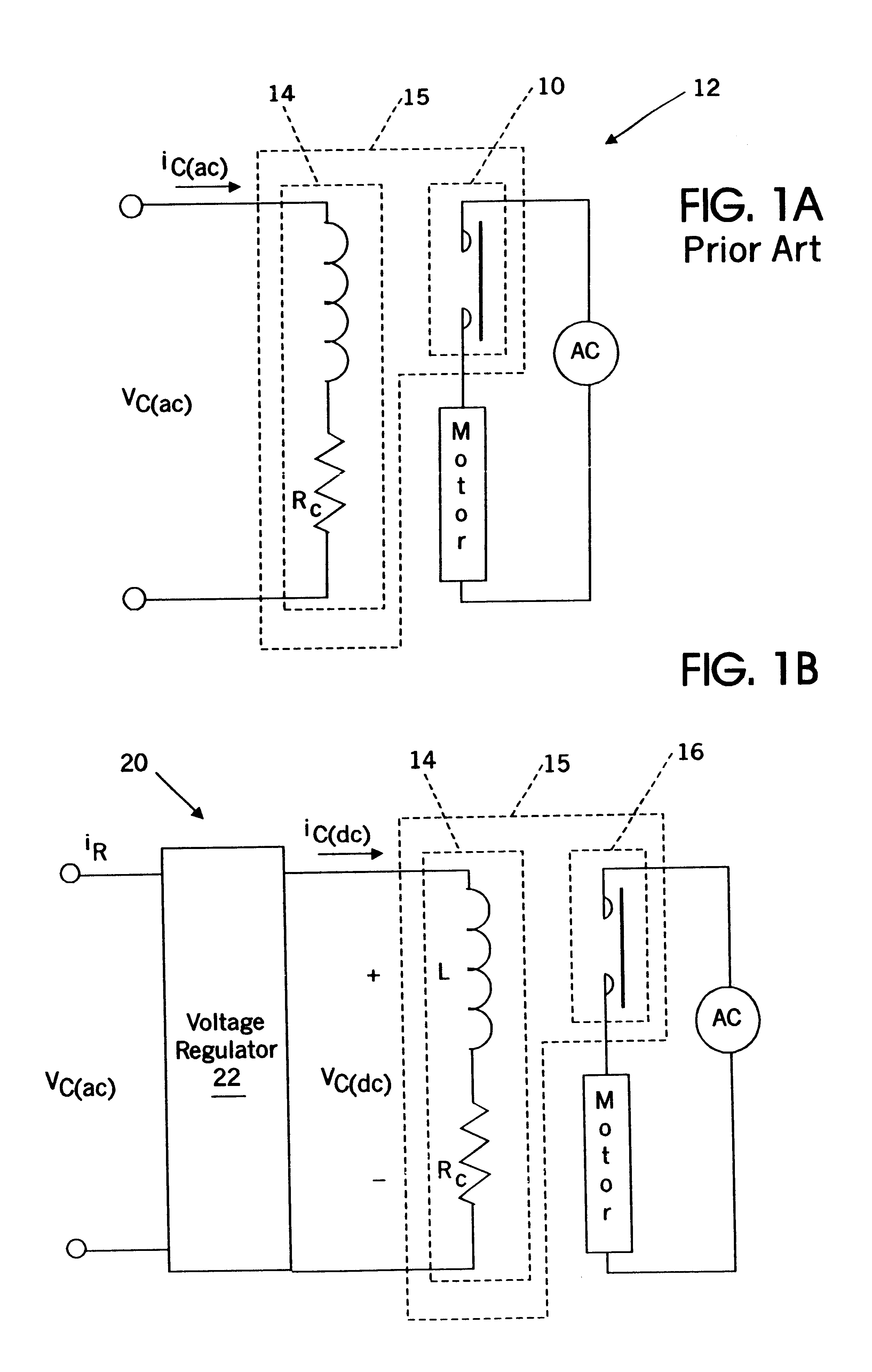 Power supply systems and methods that can enable an electromagnetic device to ride-through variations in a supply voltage