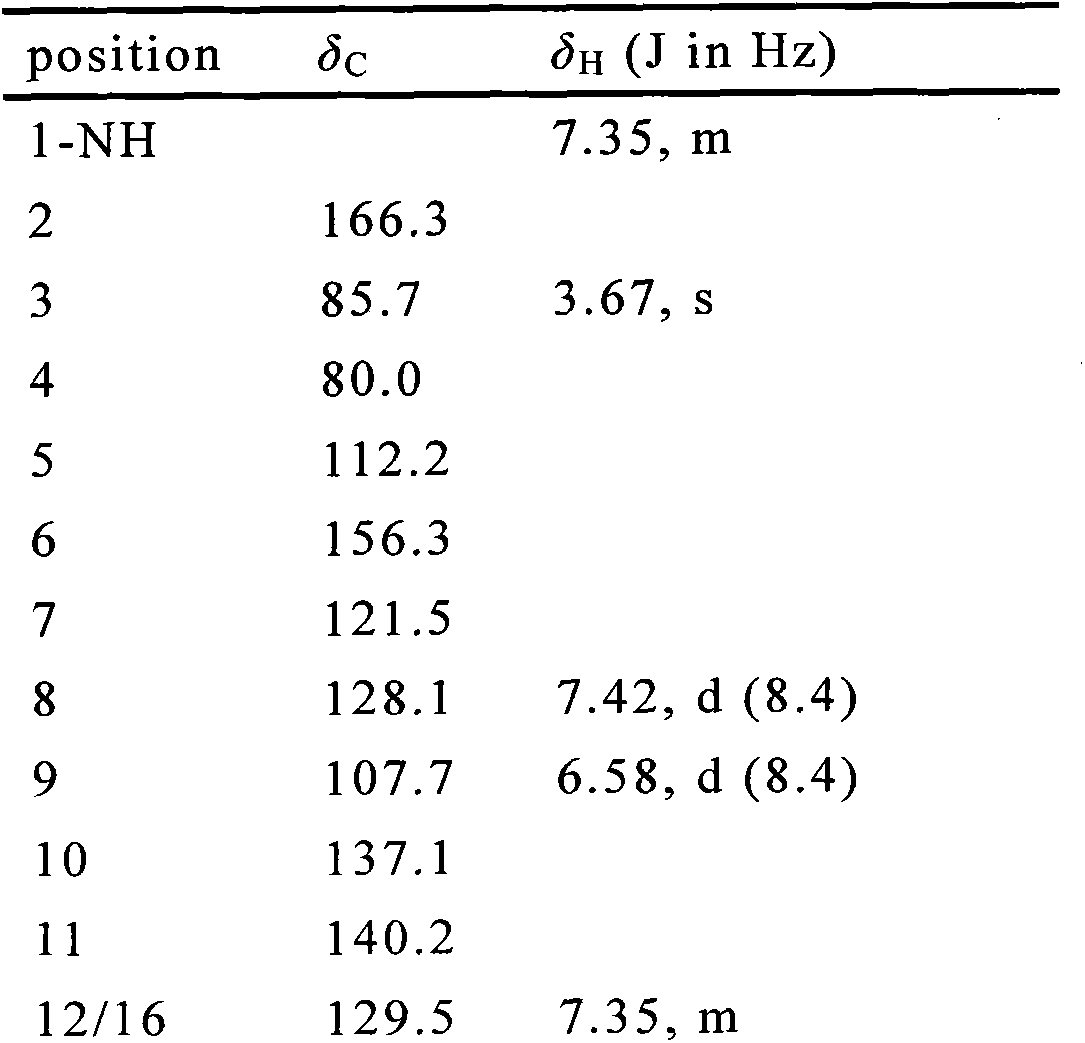 Terpenoid dihydroquinolone alkaloid compound as well as crystal, preparation method and application thereof as marine anti-fouling agent