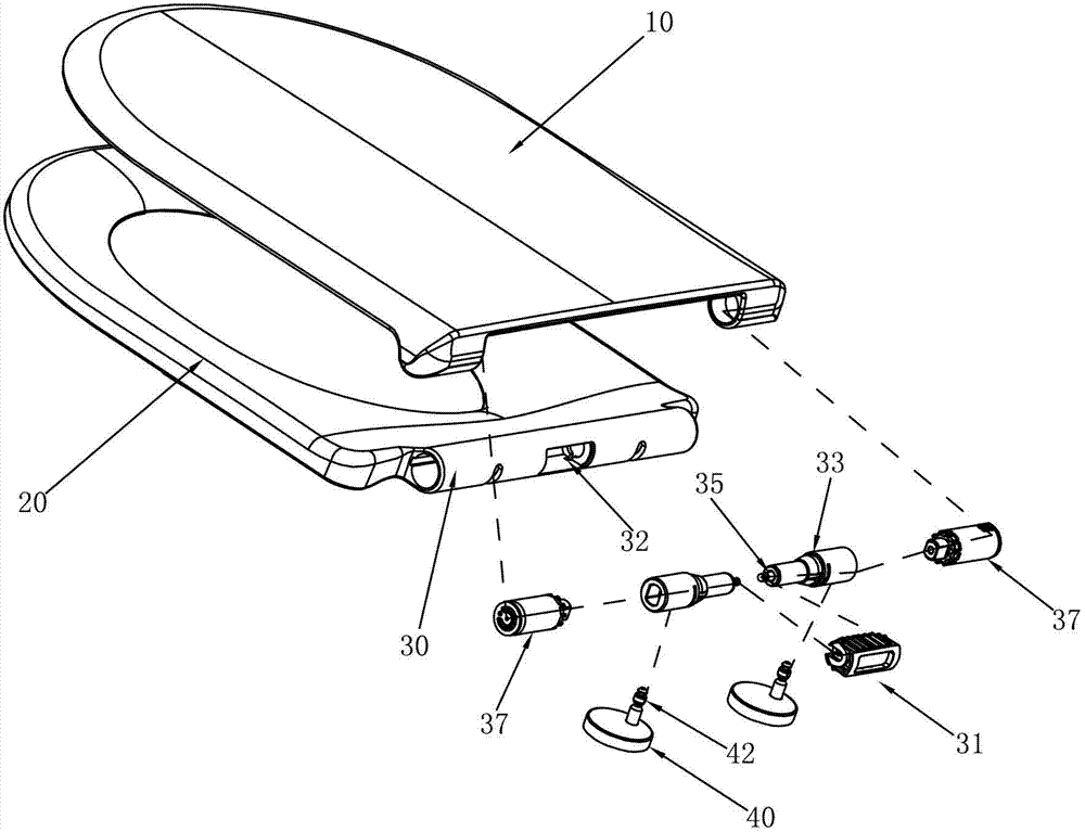 Fast mounting closestool cover plate