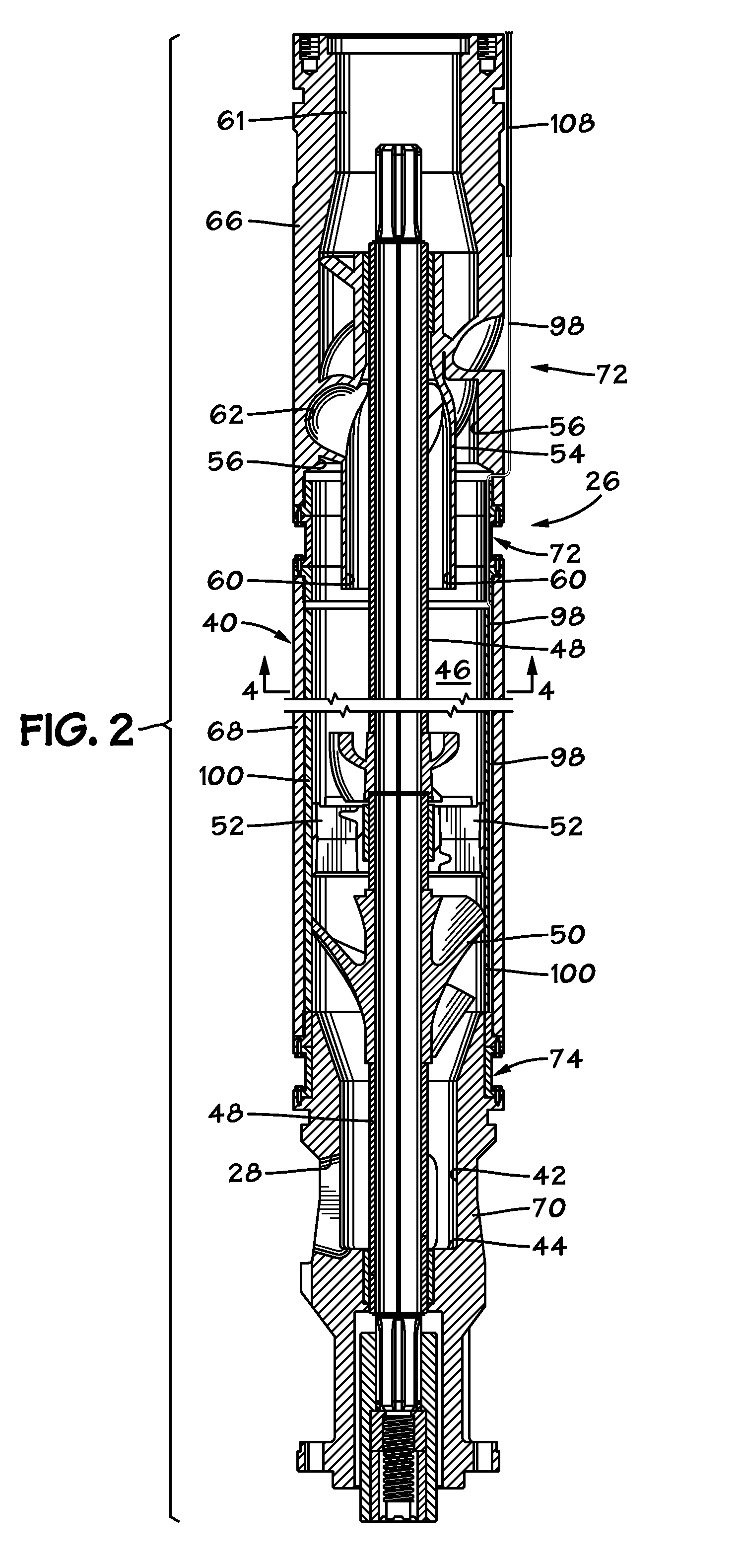 Gas separators with fiber optic sensors