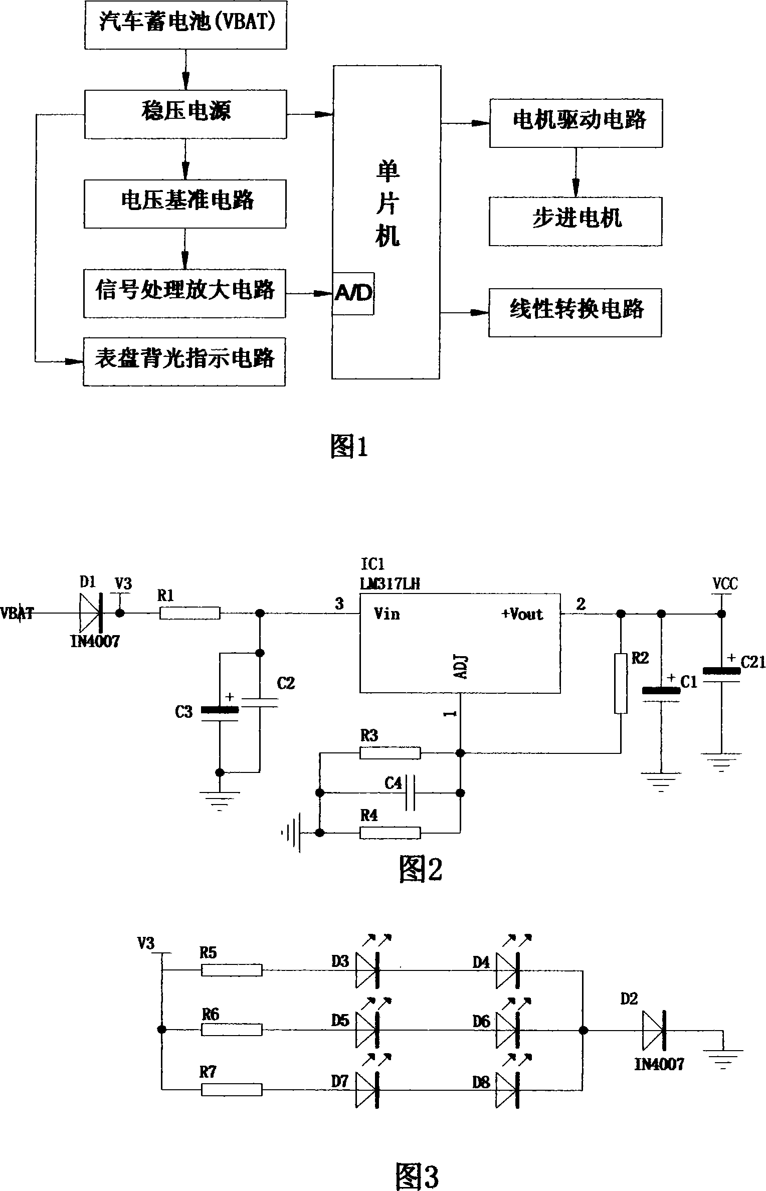 Thermometer for stepper motor drive finger