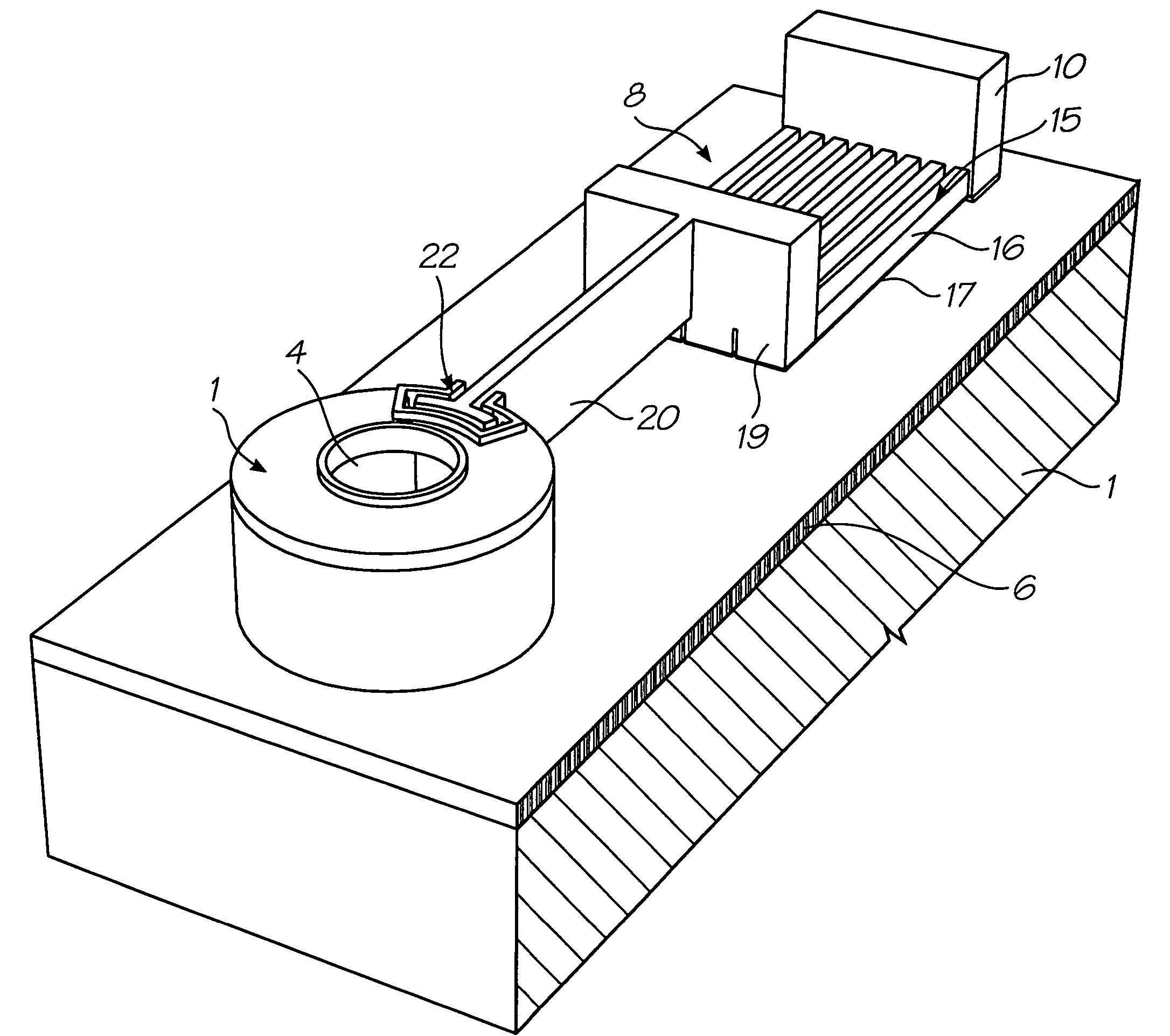 Printhead assembly for a wallpaper printer