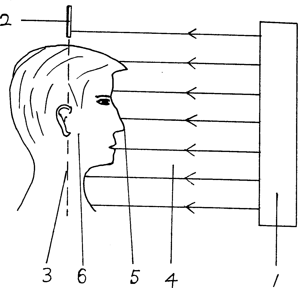 Scanning splitting process and equipment for carving statue