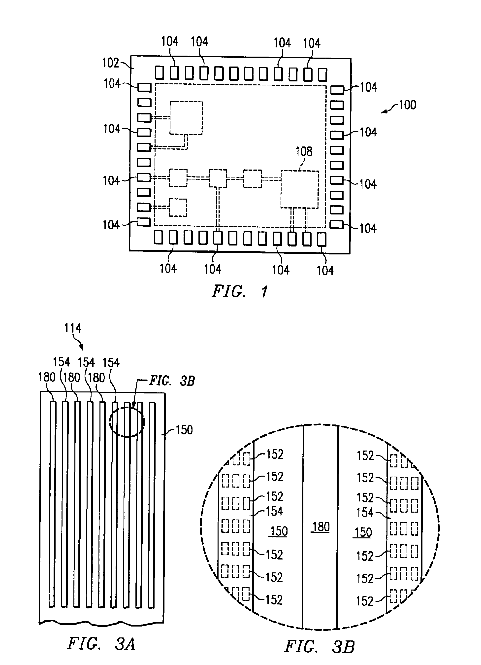 Support structures for wirebond regions of contact pads over low modulus materials