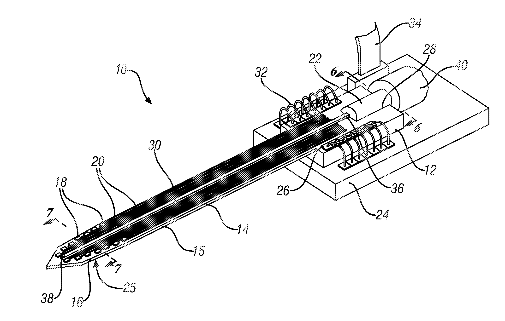 Neural probe with optical stimulation capability