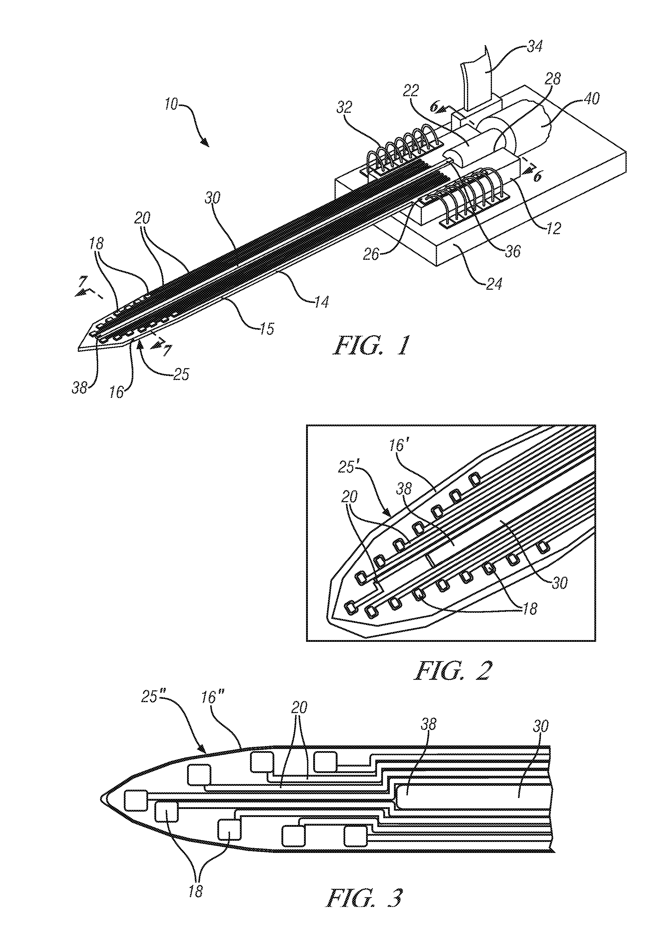 Neural probe with optical stimulation capability