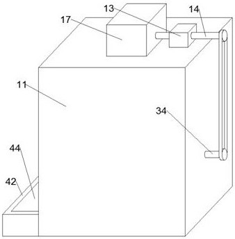 Corrugated paper limiting mechanism for gluing machine