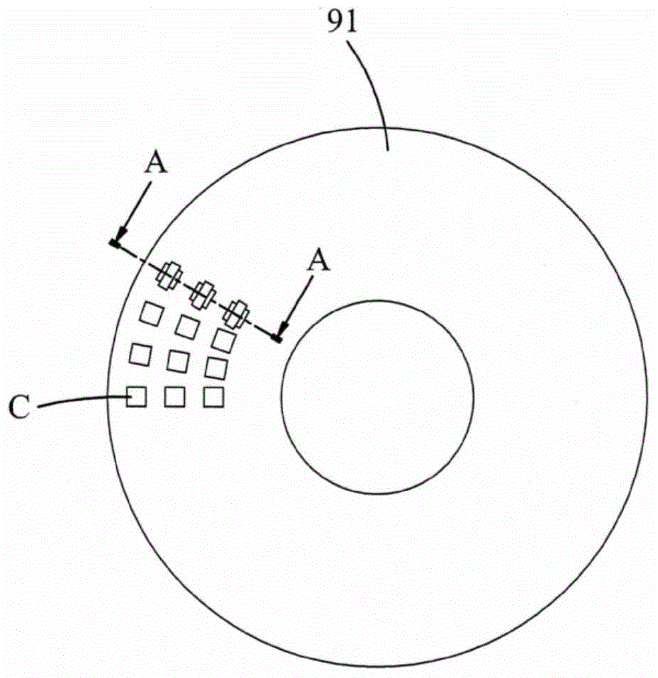 High-voltage detection module, device and method for multilayer capacitor