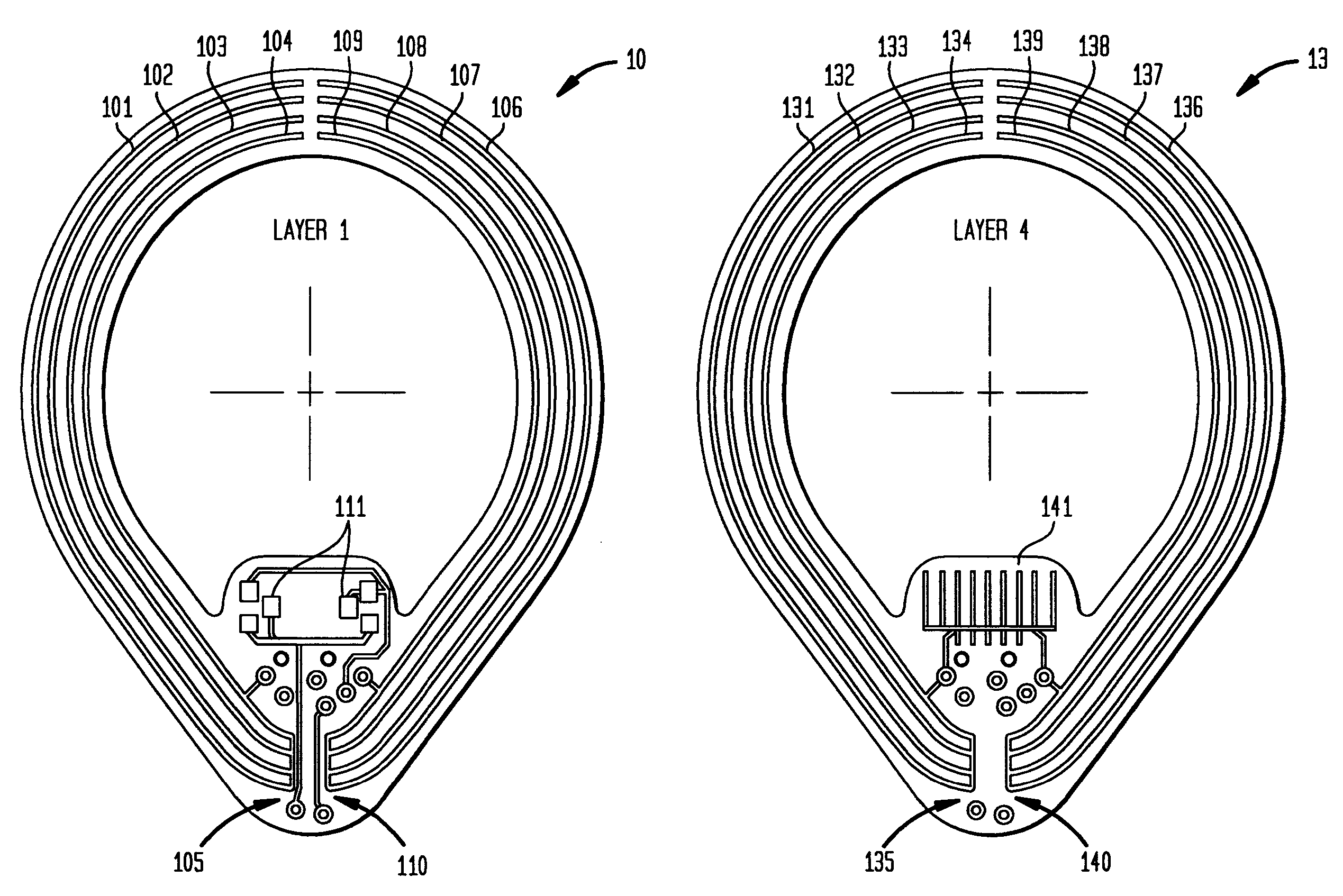 Transceiver coil for auditory prosthesis