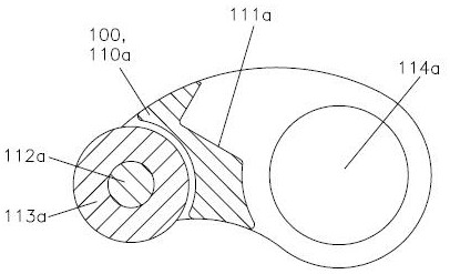 Split rocker arm and valve bridge combined type engine valve double-piston hydraulic driving device