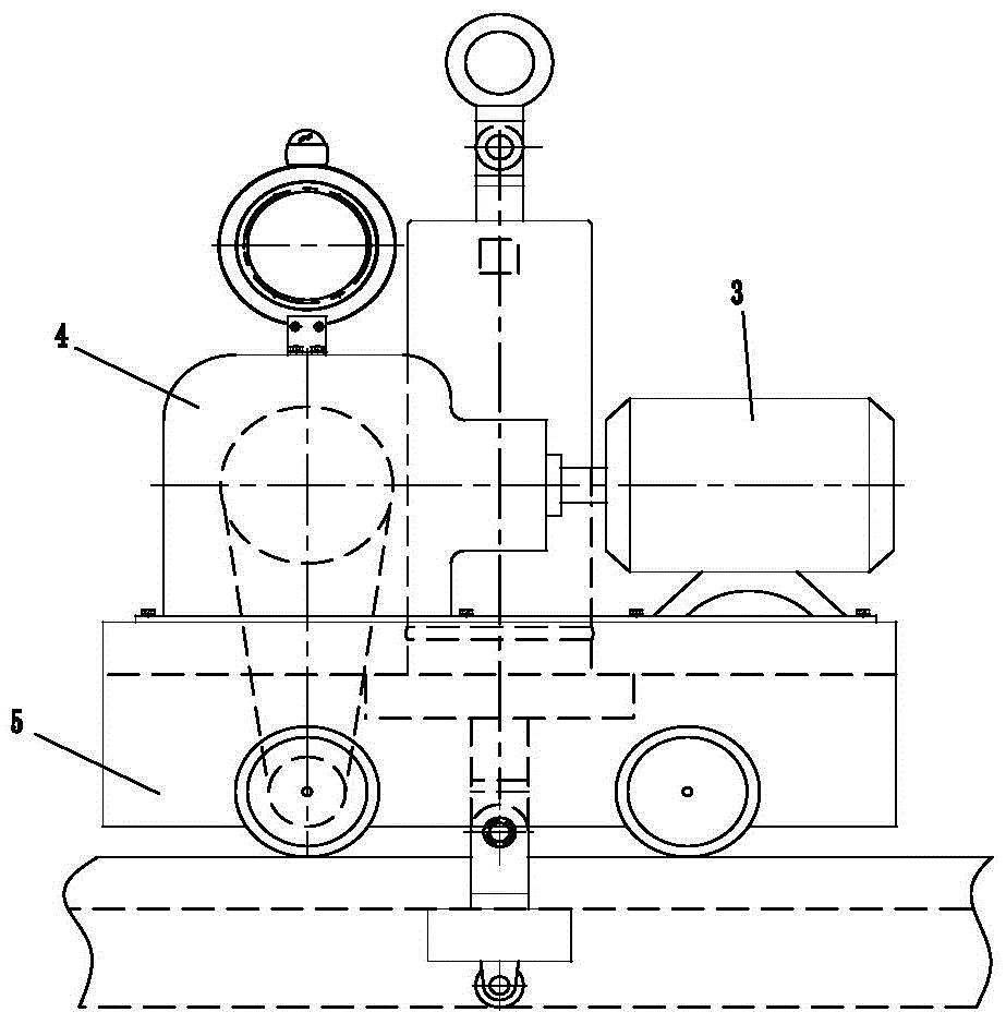 Test system and test method for stability test of hoisting equipment