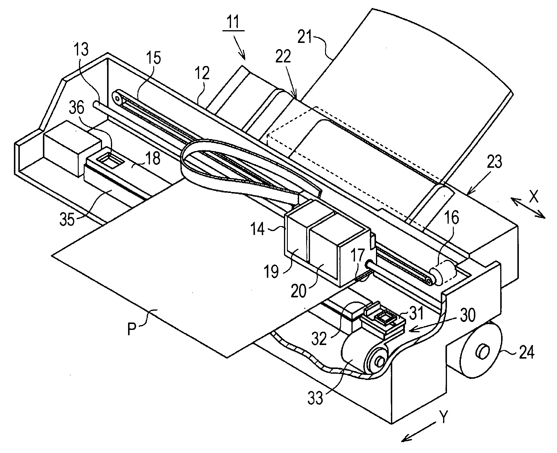 Double-side recording apparatus and recording method