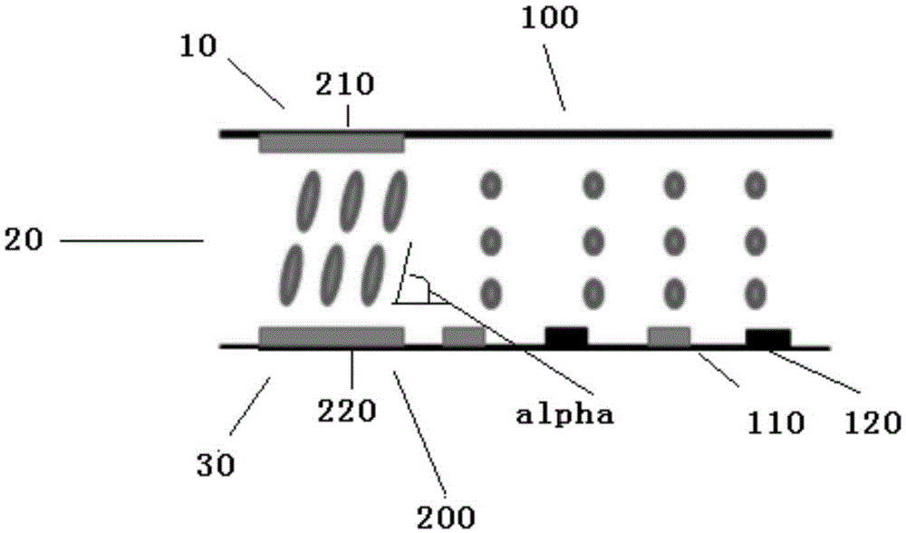 Liquid crystal display panel capable of switching viewing angle and drive method thereof