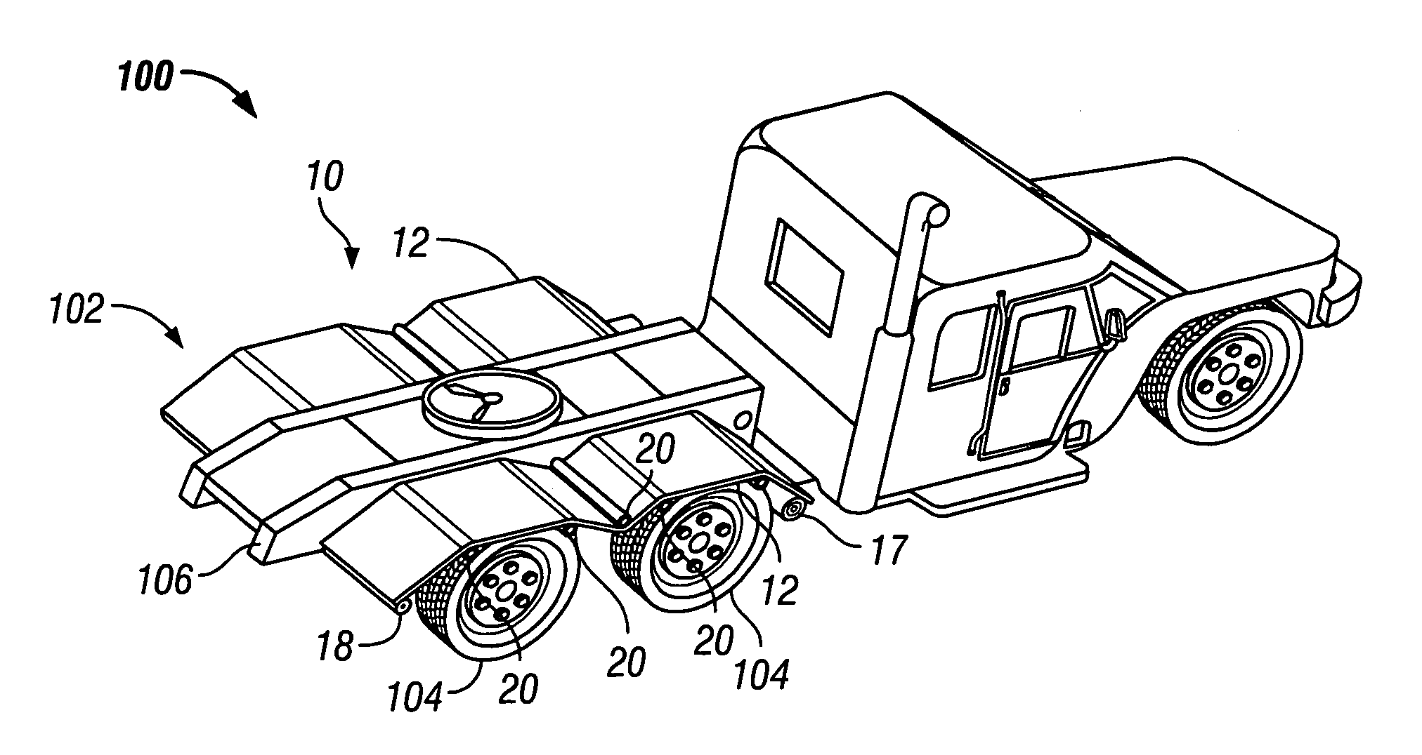 Retractable wheel and track covers