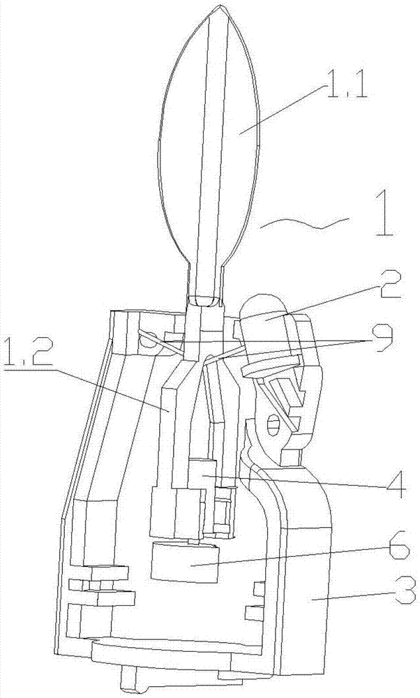 Electronic light-emitting device for simulating real naked flame