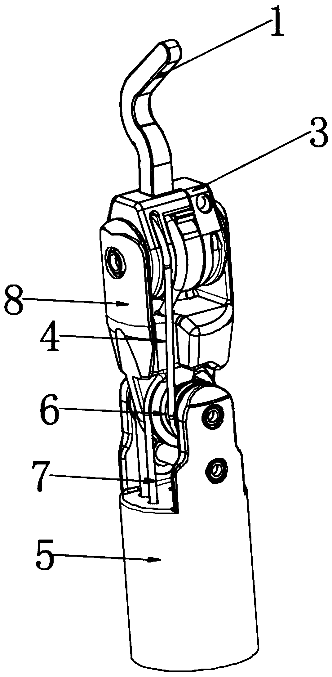 Operation electrocoagulation hook