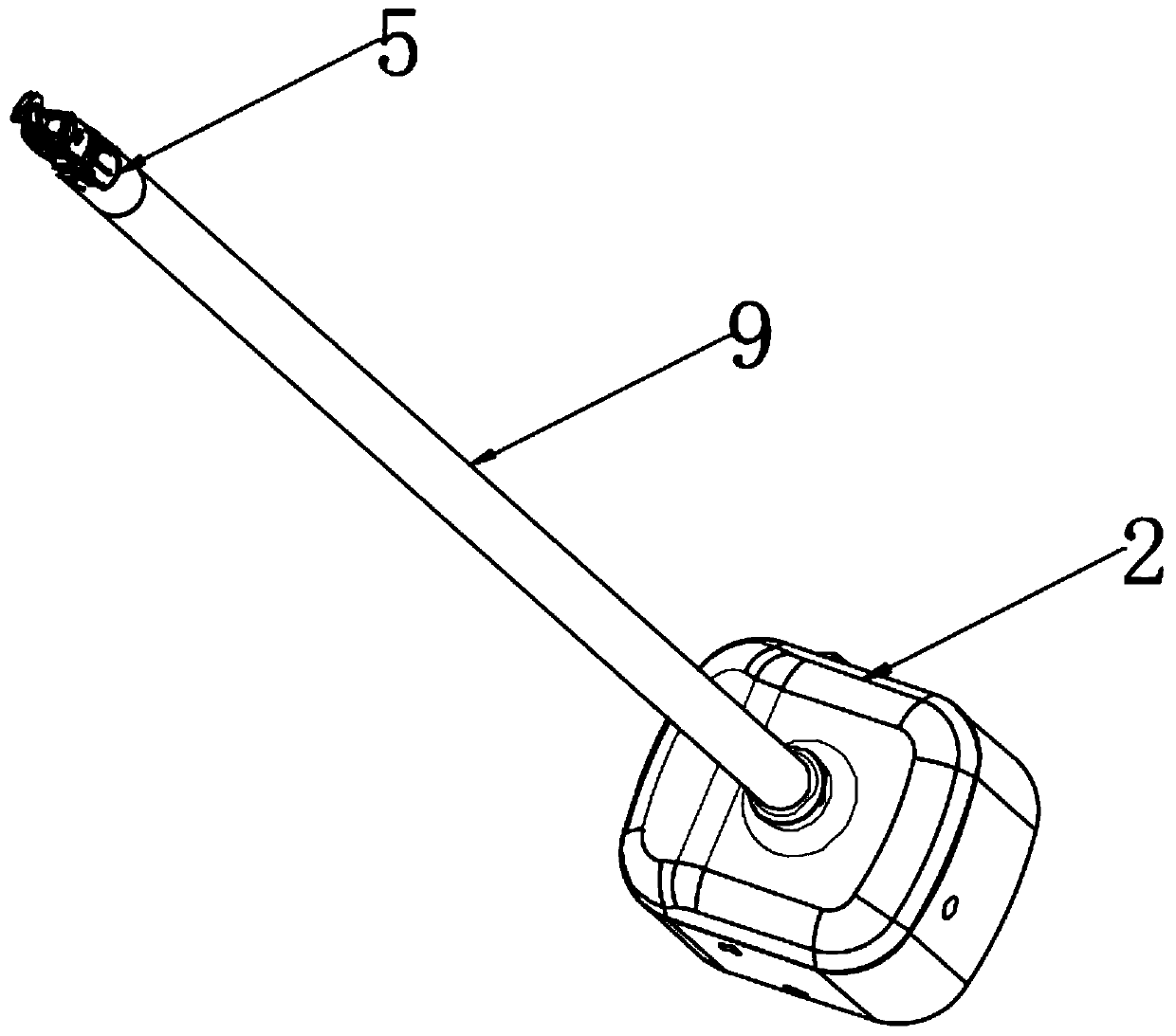 Operation electrocoagulation hook