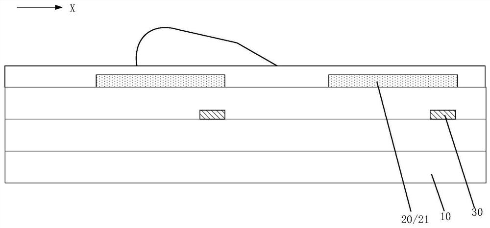 Chip substrate and microfluidic chip