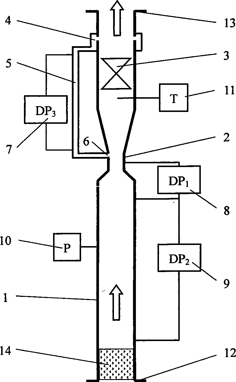 On-line instant measuring method and apparatus for oil-gas-water three phase flow quantity