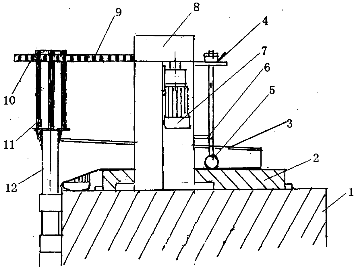 Heat treatment pit furnace automatic production and supporting equipment