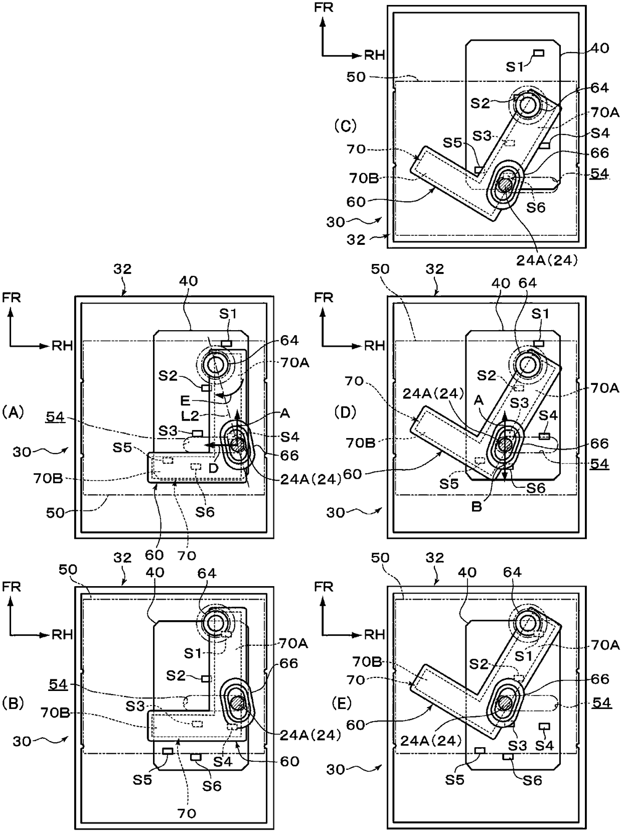 Shift lever device