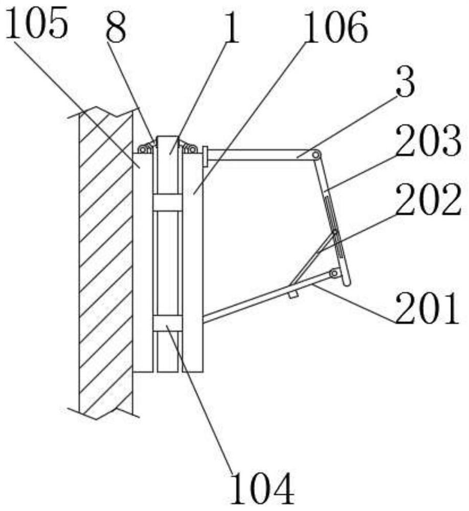 Balcony sealing window facilitating combined connection for furniture installation