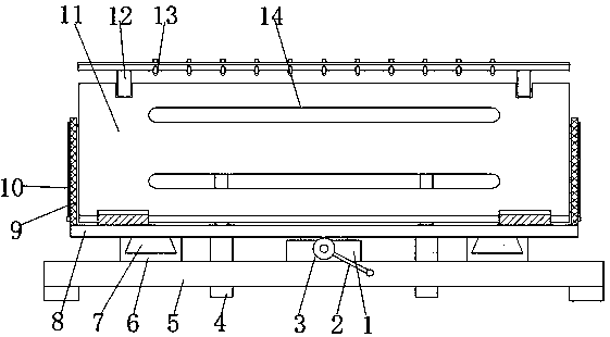 Machining center for numerically controlled machine tool