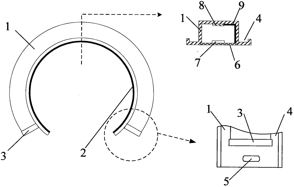 Flexible ultrathin anti-metal passive wireless sensor