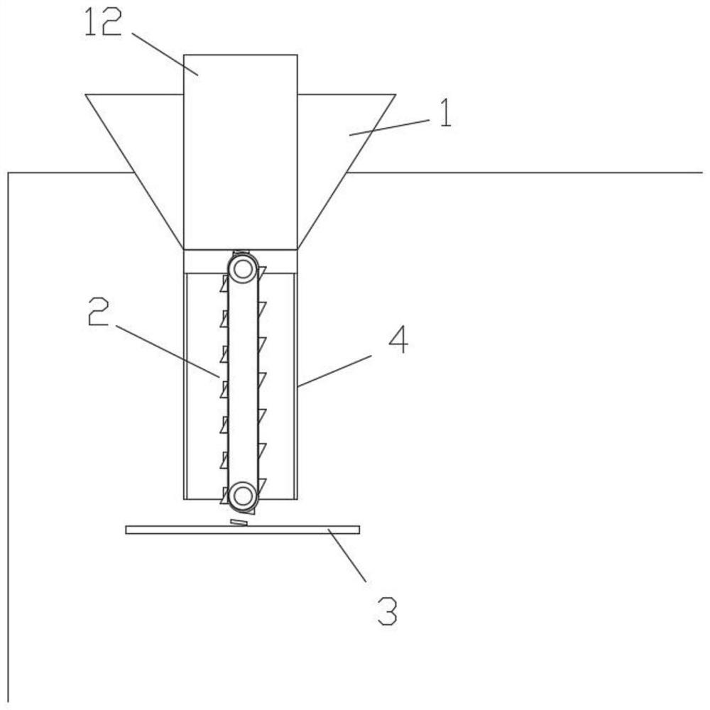 A silo structure and its fully automatic LED encapsulation machine