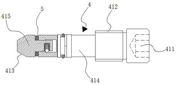 Self-locking and anti-loosening sealing method of sealing bolt and self-locking and anti-loosening sealing bolt