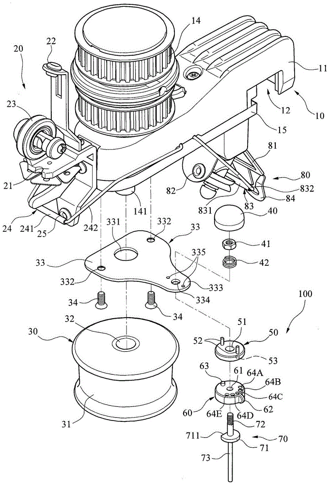 A yarn feeding device capable of adjusting the density of yarn division