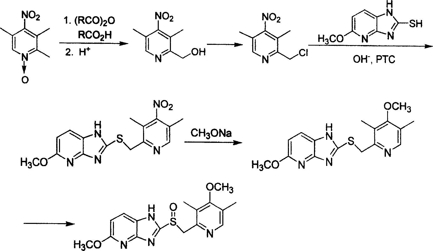 Preparation process of taytrolazole