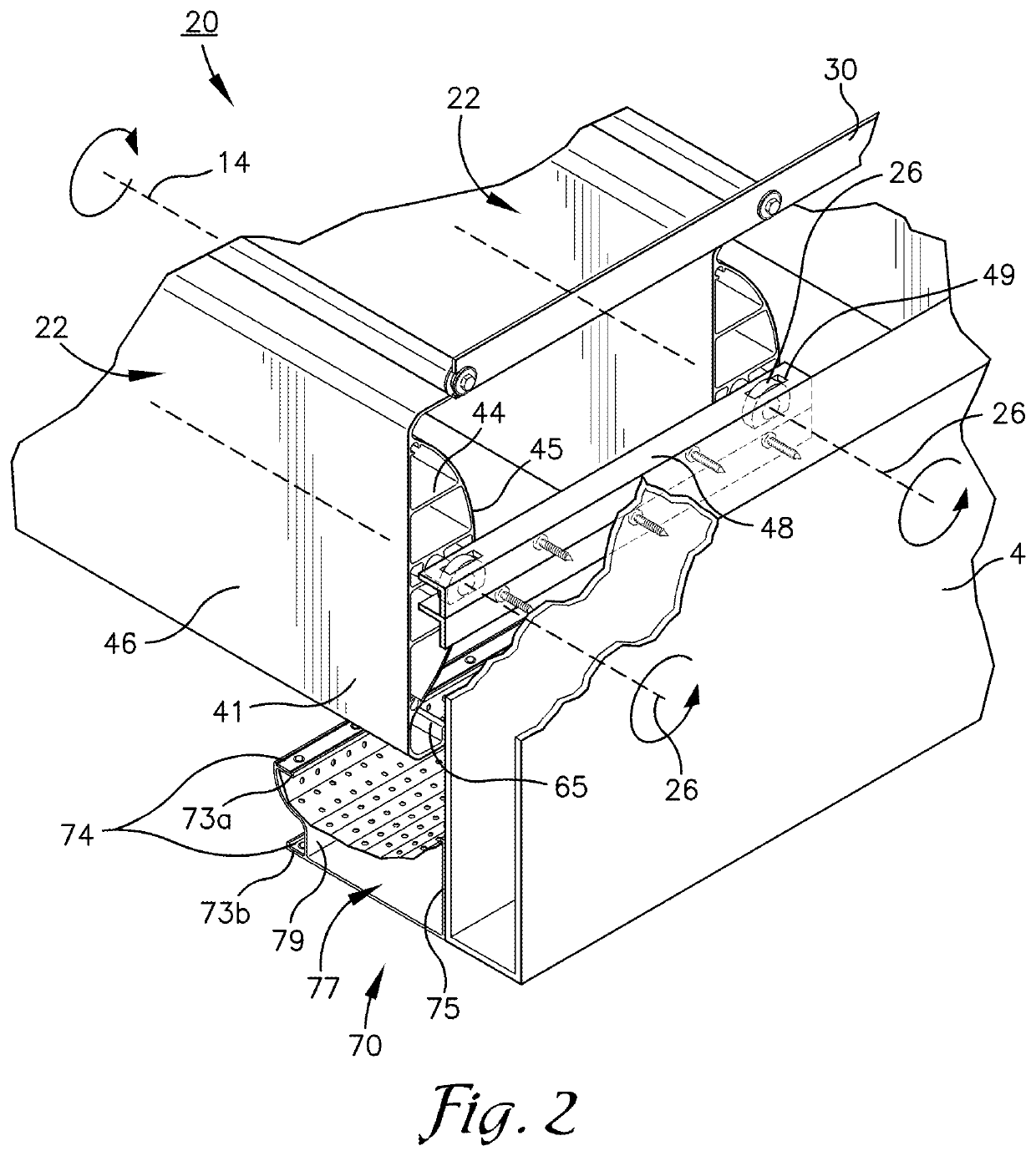 Louvered Panel Assembly