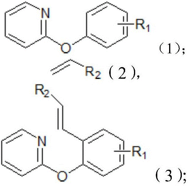 Method for synthesizing o-alkenyl phenol derivate