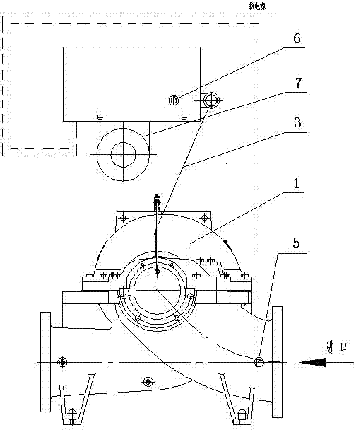 Cavitation eliminating device