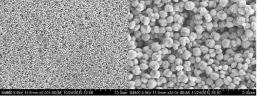 Method for preparing mono-crystalline Fe2O3 nanoparticle self-assembled piranha-shaped nano-structure