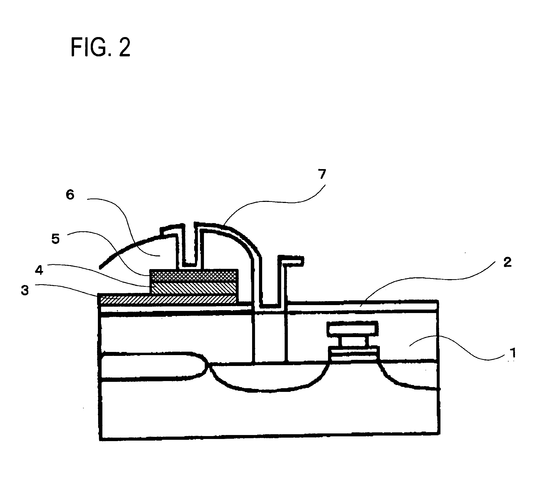 Capacitative element, integrated circuit and electronic device