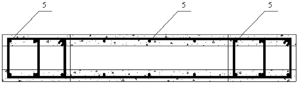 Wallboard interlayer connection for use at bottom enhanced part of laminated shear wall structure