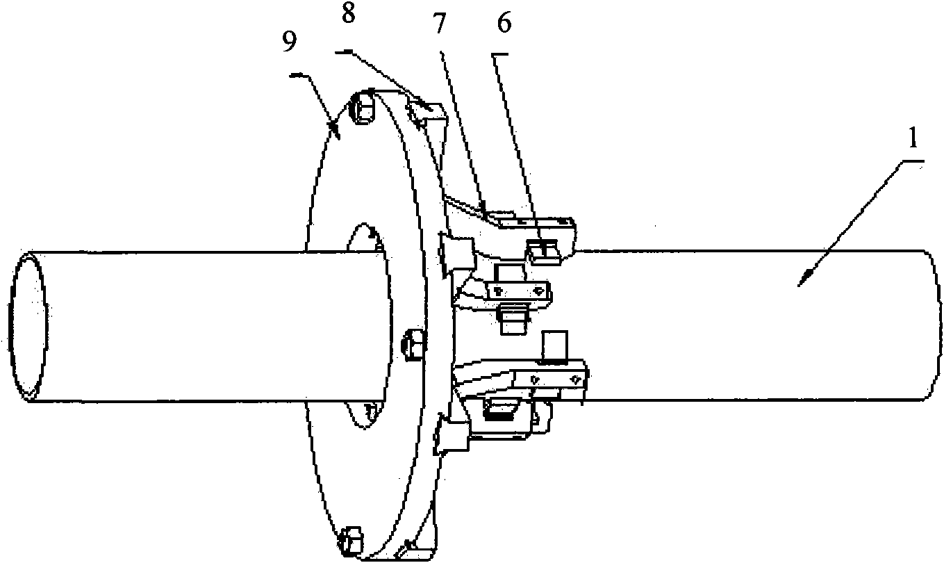 Demagnetization method of large-scale ferromagnetic pipe fitting and magnetic-sensitive sensor