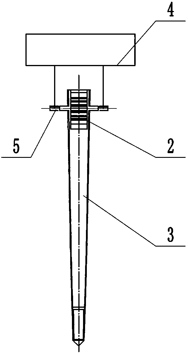 V-groove driving wheel type seed guiding device