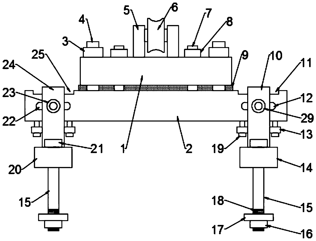 Segmental beam hanger