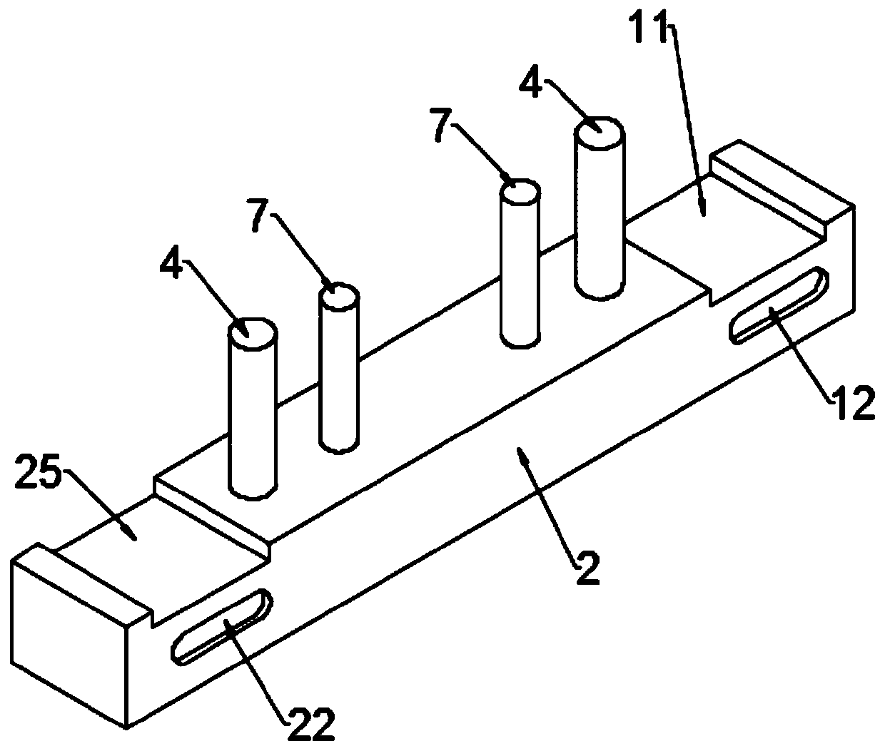 Segmental beam hanger