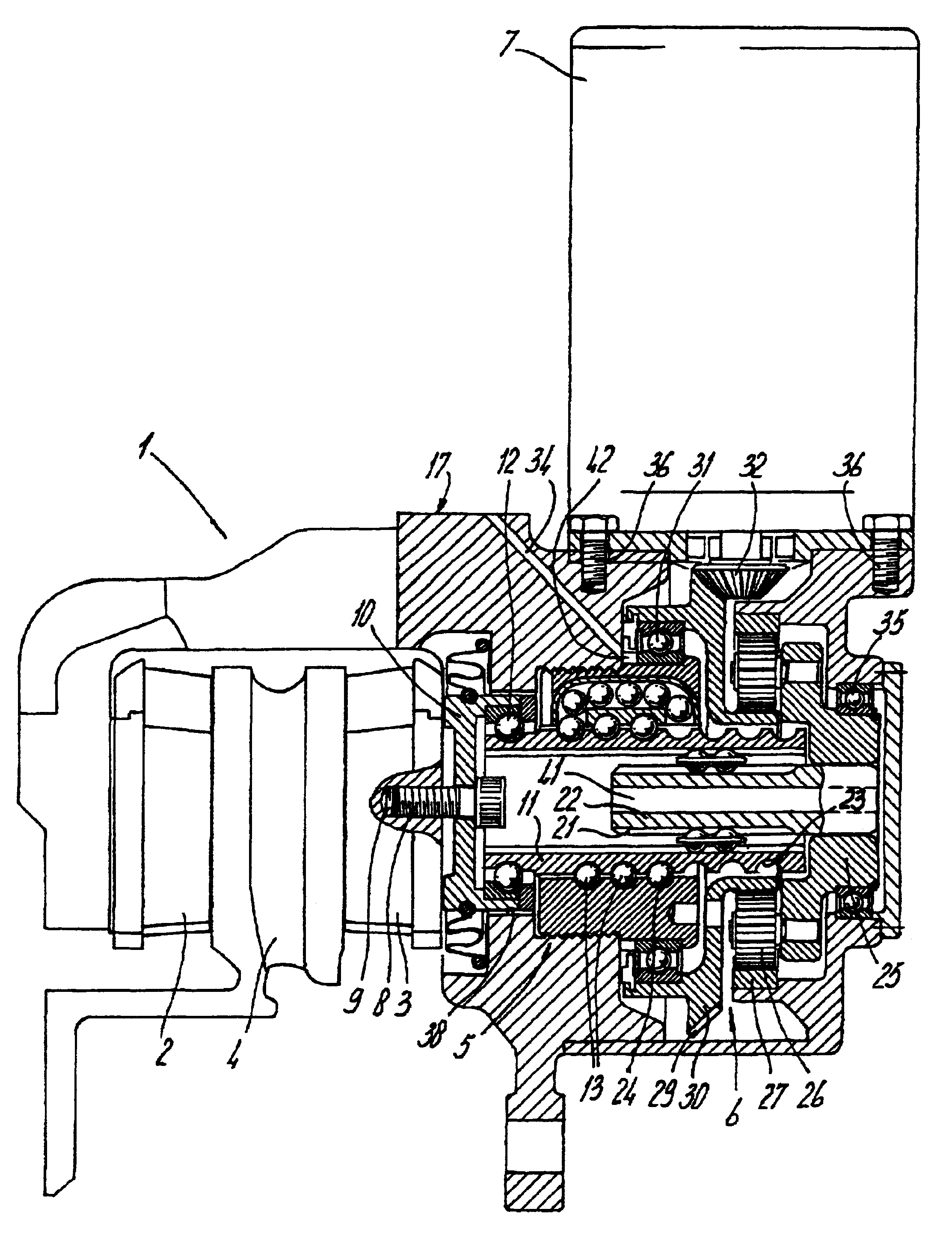 Screw actuator, and brake caliper comprising such actuator