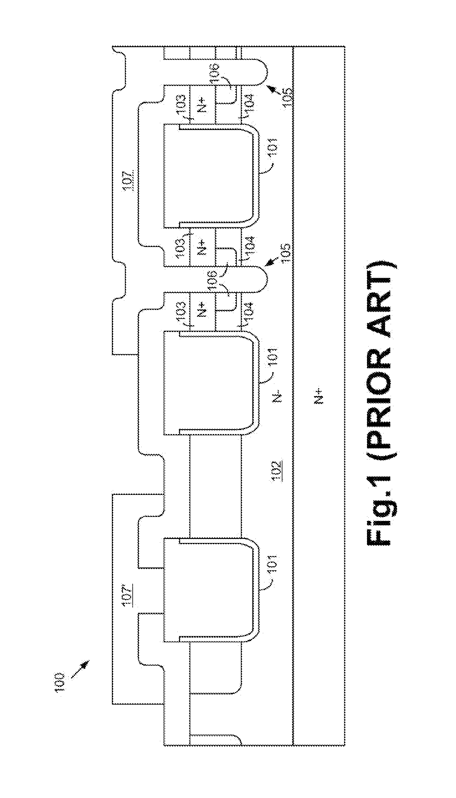 Trench metal oxide semiconductor field effect transistor with embedded schottky rectifier using reduced masks process