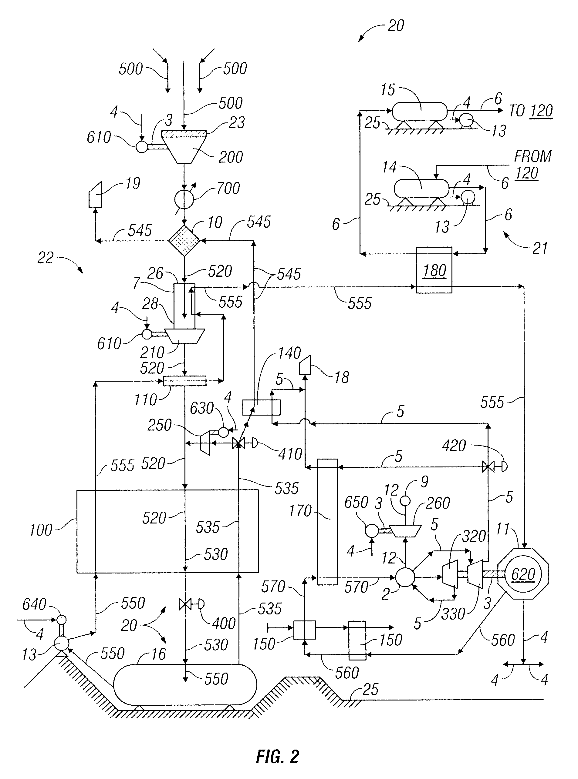 System and method for liquid air production, power storage and power release