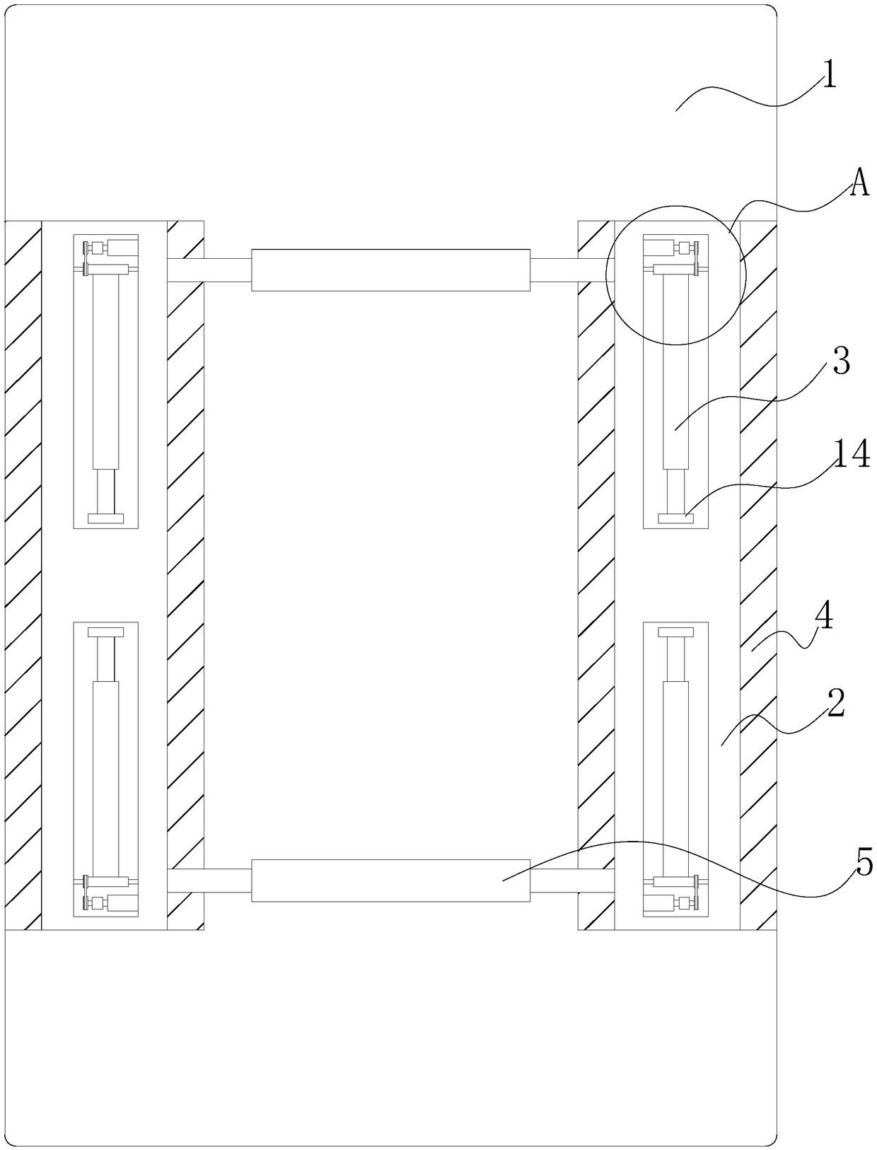 Connecting and separating method of chassis and car compartment of integral-separated-type driverless car