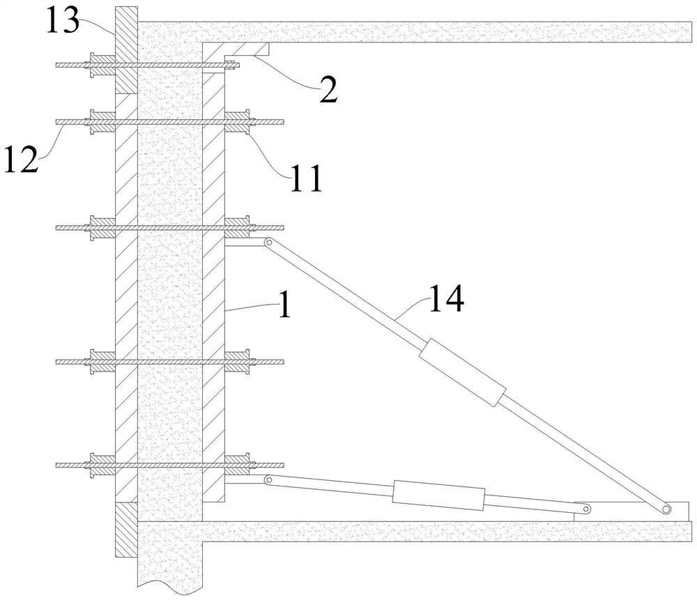 Novel alloy formwork construction method for building field