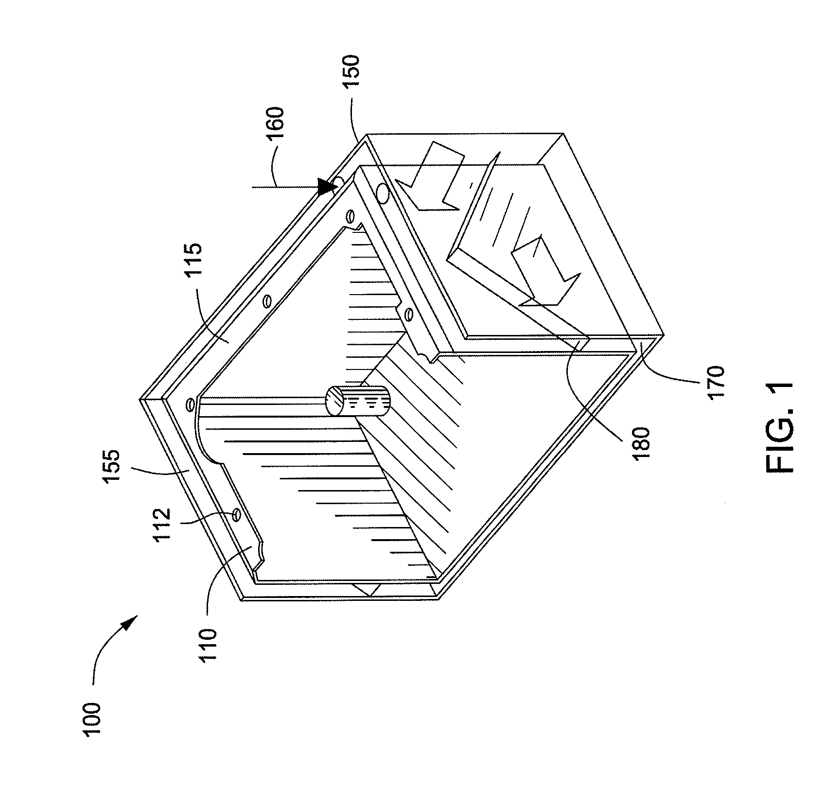 Integrated Air/Oil Reservoir Cooler and Noise Reduction System