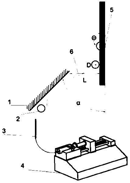 Method for controlling bubbles to adhere to super-aerophilic orbit on vertical or slant upper surface