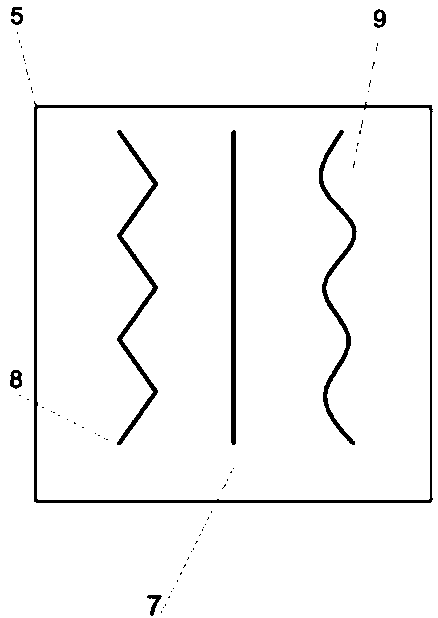 Method for controlling bubbles to adhere to super-aerophilic orbit on vertical or slant upper surface